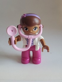 Duplo Replacement Figure Doc Mcstuffins 2.5" Disney Lego Backyard Clinic 10606
