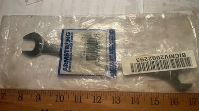 3 ''ARMSTRONG''  5/8'' x 11/16'' Open End Tappet Wrench 27-694 USA