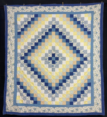 Vintage handgefertigte schöne Reise um die Welt mehrfarbig Quilt 92,9 x 83,4 Zoll