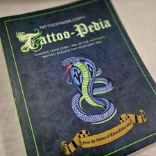 Tattoo-Pedia Book - Over 1,000 Designs TattooFinder.com HarperCollins Flash Art