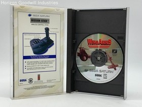 Wing Arms 1995 CIB Complete with Manual for Sega Saturn (Untested)