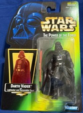 1997 Star Wars PotF Darth Vader Hologram Green Card BUY 2 FREE SHIP