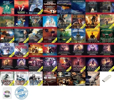 Jack Campbell - Novels (47 Audiobooks 505hrs) - Image 1 of 3