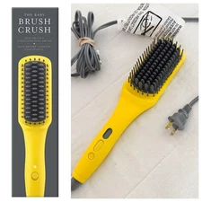 Drybar The Brush Crush Heated Straightening Brush | One Step Hair Straightener