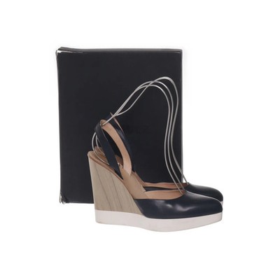 Jil Sander, Keilschuhe, Größe: 39, Blau, Damen, 7 #njF