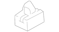 Genuine Kia Rocker Molding Grommet 87758-37000 Genuine Kia Rocker Molding Grommet 87758-37000