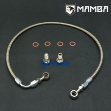 Línea de alimentación de aceite turbo MAMBA para EA113 AUDI VW K03 K04 1.8T 2.0T con orificio de 2.5 mm