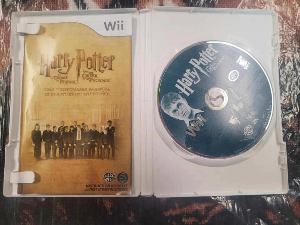 Harry Potter and the Order of the Phoenix Wii CIB EN/FR Tested FrShpCAD - Image 3 of 4