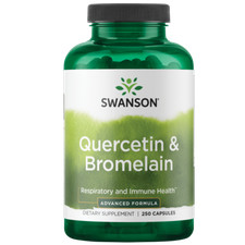 Swanson Dietary Supplements Quercetin  Bromelain Capsule 250ct