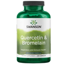 Swanson Dietary Supplements Quercetin & Bromelain Capsule 250ct