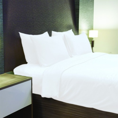 Deluxe Quality Natural Cotton Flat Bed Sheets Plain Sheets - 2 Years Guarantee - Picture 10 of 12