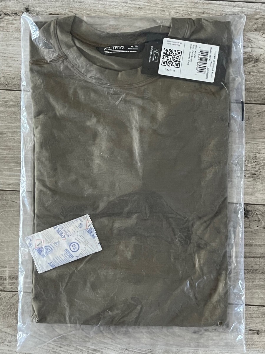 NWT Mens Arc'teryx Leaf Crocodile Cold WX Long Sleeve LS Shirt AR