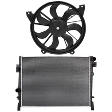 Electric Radiator Cooling Fan Kit For Dodge Journey GT Sport Utility 4-Door 3.6L