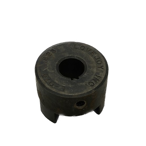 USED Lovejoy L075 Straight Jaw 0.625“ Bore w/ Keyway Coupling L-075 .625