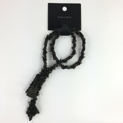 Zara Man Braided Fabric Bolo Tie Mens 