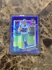 2023 Donruss Optic Luke Schoonmaker Blue Hyper Prizm Rated Rookie RC #227 P-2