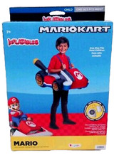 Mario Kart Inflatable Super Mario Bros Costume Child One Size New Factory Sealed