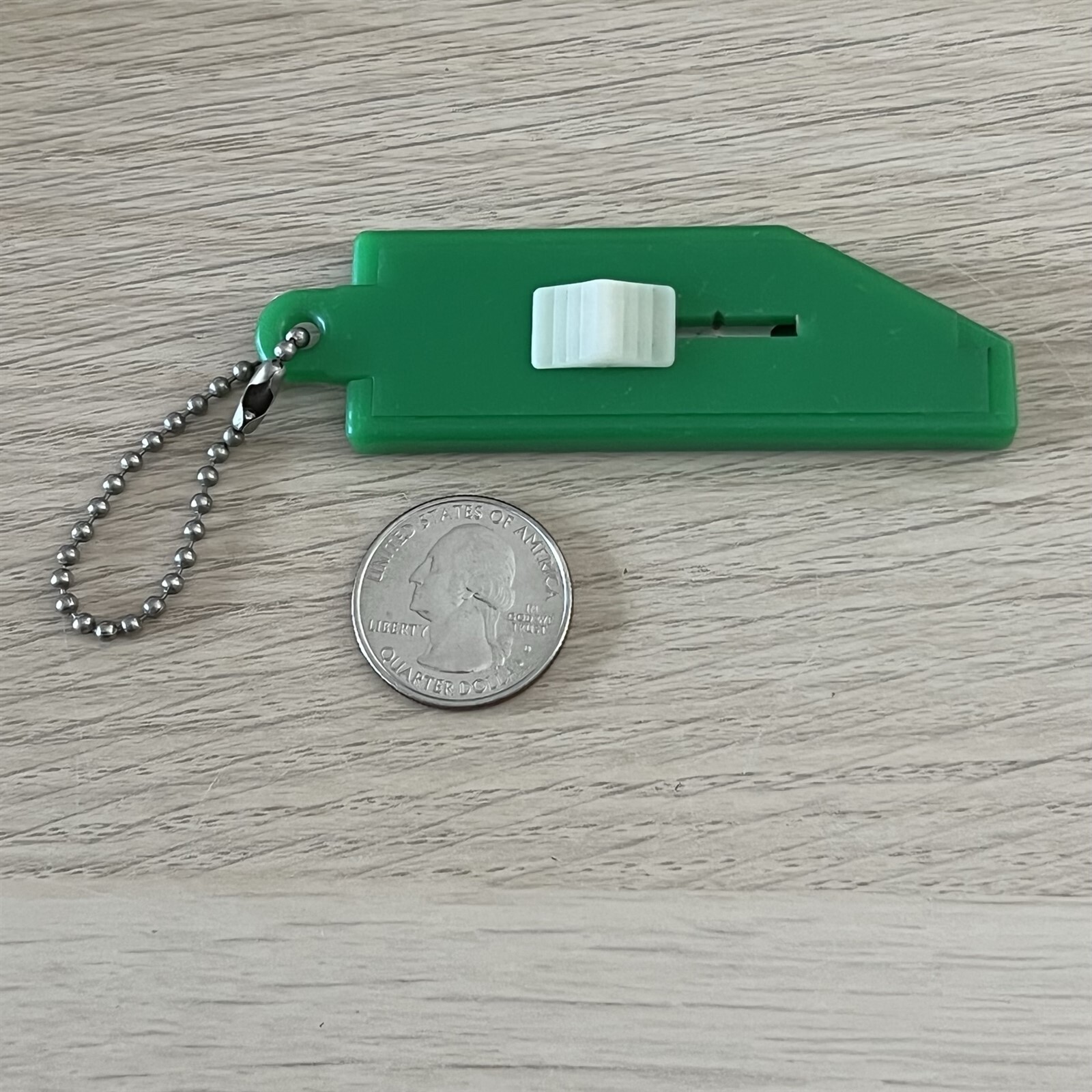 Hidden Valley Ranch Dressing Vintage Hidden Box Knife Keychain Key Ring