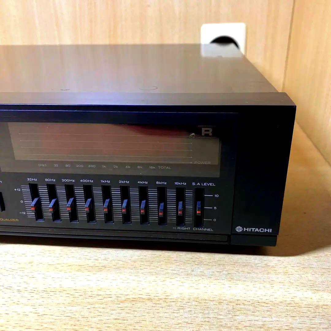 HITACHI Lo-d HGE-22 9 Band Graphic Equalizer USED | eBay