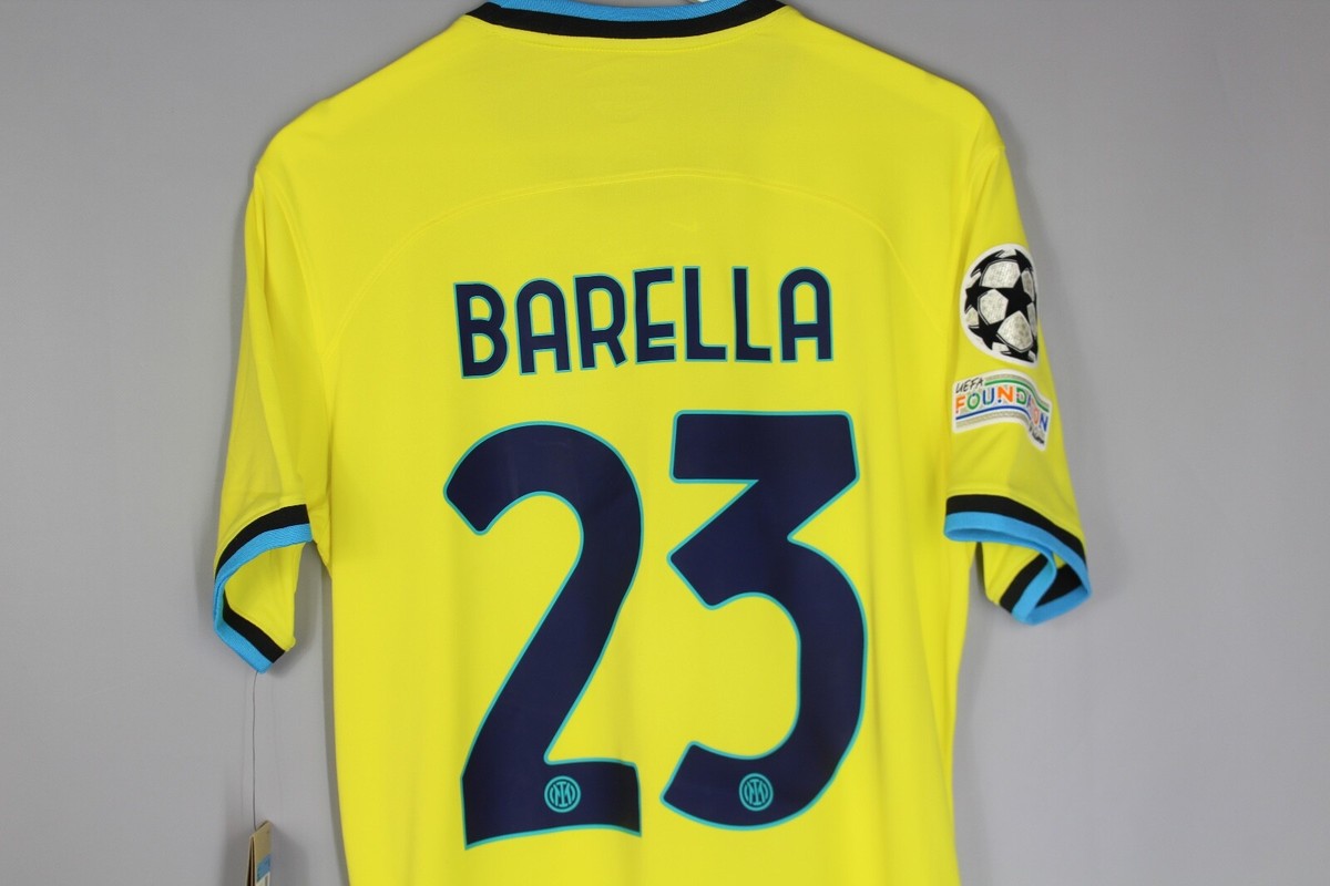 INTER MILAN 2022 2023 THIRD 3RD FOOTBALL SHIRT JERSEY MAGLIA #23