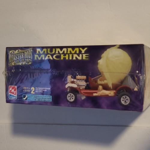 AMT/ERTL Mummy Machine Glow in the Dark Model Kit da collezione nuovo sigillato - Foto 3 di 6