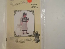 Buttons and Bows Child's Sizes 4,6,8,10