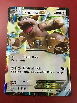 Kangaskhan EX - 78/106 Flash Fire Ultra Rare Pokemon - NM