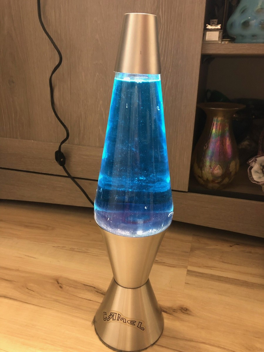 ラバライト 70's 80's Vintage Dated Lava Lite Lava Lamp Blue/White Silver Base | eBay