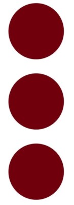 2.5'' Burgundy Round Label Dots Stickers Color Coding Inventory 2.5 Inch Dot