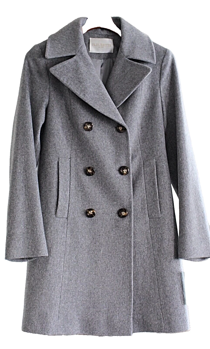 Fleurette double breasted wool coat sales