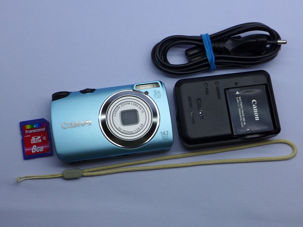 Canon PowerShot A3200 IS 14.1MP 5x Zoom Digital Camera | eBay