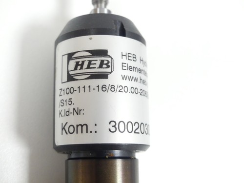 HEB Z100-111-16/8/20.00-26-B1/S15 Rundzylinder 30020305/1 ungebraucht - 第 2/7 張圖片