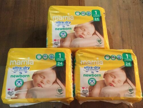 Mamia Luiers Maat 1 Pasgeboren 24 Pack