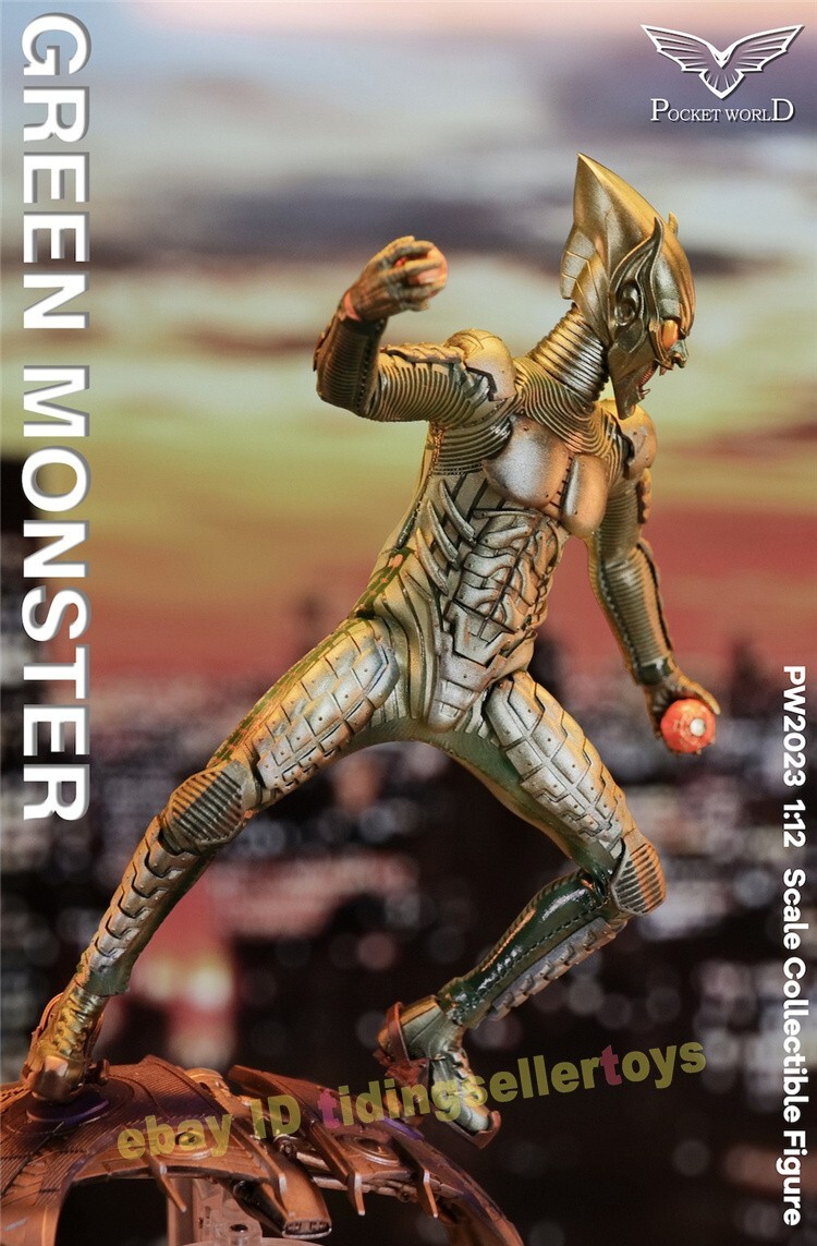 PWTOYS Norman Osborn Green Goblin 1/12 Action Figure 6in