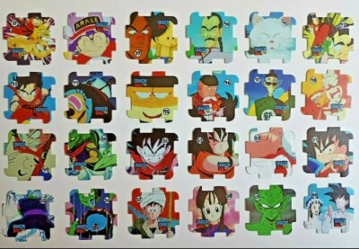 QUBITAZOS Tazos DRAGON BALL Z FULL SET Vol. II 24/24 Puzzle, 2022