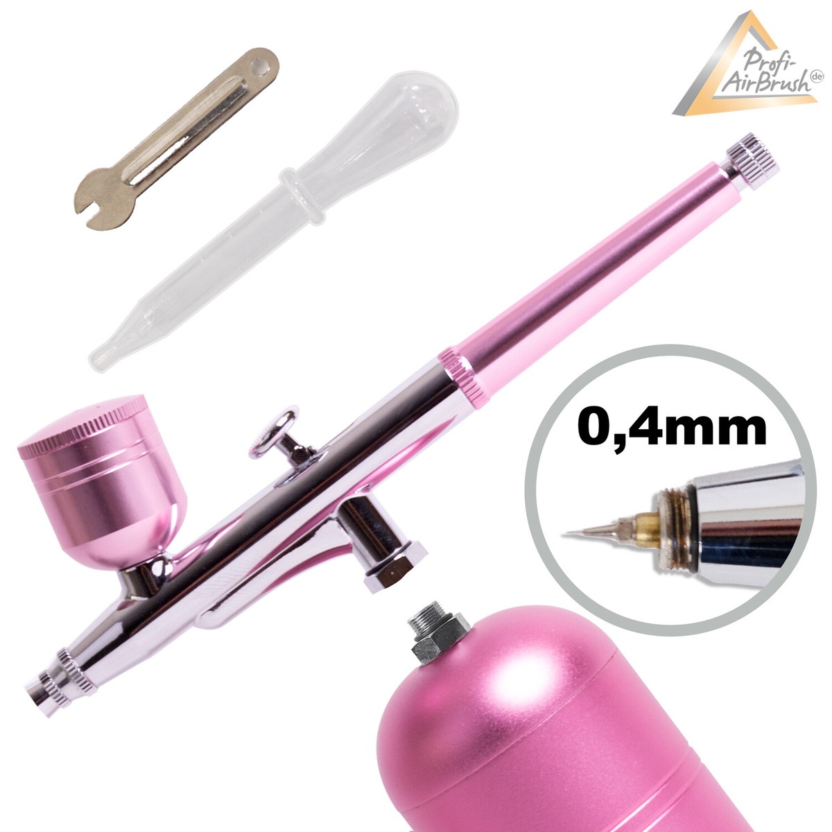 Tragbares Airbrush Set Mit Kompressor, Spritzpistole Mit Kompressor, Multifunktionale Handheld Airbrushpistole, Für Tattoo-Modellierung, Nageldesign, Modellbemalung, Make-up Und Kuchendekoration