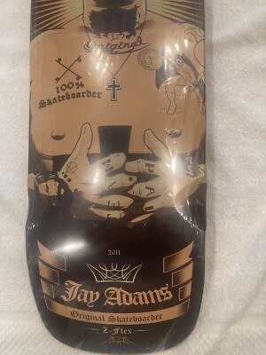 JASONADAMS シルクスクリーン Jay Adams 35th Anniversary Z Flex Deck New In Shrink W/Poster | eBay