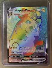 Morpeko VMAX Rainbow Secret Rare 204/202 Sword & Shield Pokemon TCG Near Mint on eBay