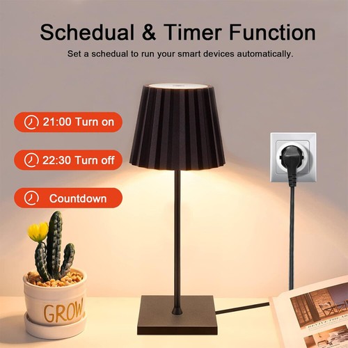16A Smart Steckdose Tuya WIFI WLAN Home Socket Alexa Google Fernbedienung Timer - Bild 12 von 18