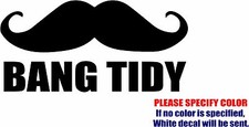 Bang Tidy 01 Graphic Die Cut decal sticker Car Truck Boat Window Laptop 7"