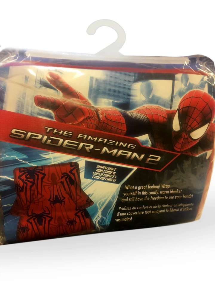 The amazing Spider-man 2 Soft Fleece Buddy Blanket for Kids Wrap 40" x 40" - Image 2 of 3