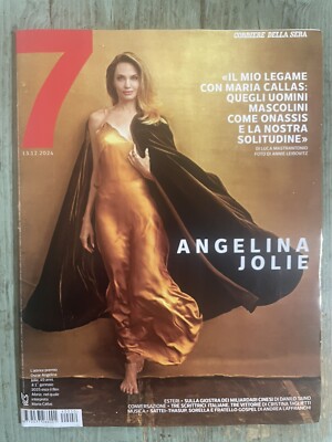 Corriere della Sera 13. Dezember 2024 SIEBEN 7 Magazin M. CALLAS ANGELINA JOLIE
