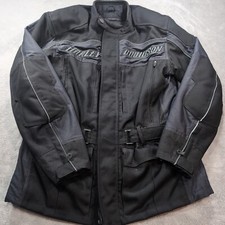 Harley Davidson Large Armored Motorcycle Jacked Black 103819 American Legend L