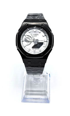 Casio Custom black ''Casioak'' G Shock watch New
