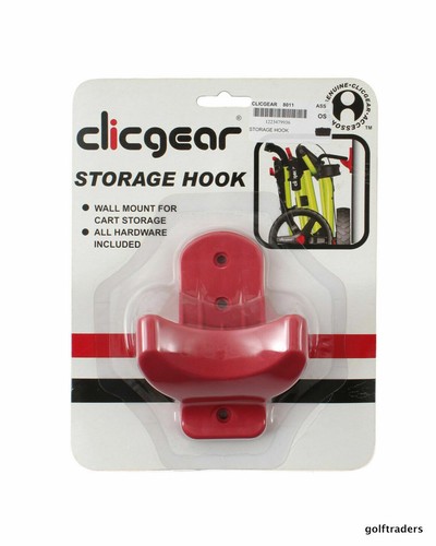 BRAND NEW CLICGEAR STORAGE HOOK WALL MOUNT FOR PUSH CART FITS ALL MODELS BUT 6.0 - Picture 2 of 3