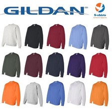 Gildan 12000 DryBlend Mens Crewneck Sweatshirt 50/50 Fleece Crew S-3XL G120 SALE