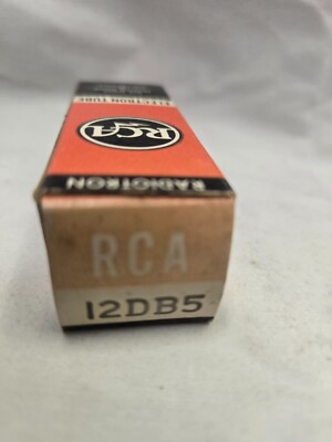 RCA 12DB5  Radiotron Electron Tube New in Box Old Stock