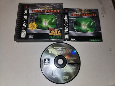 Command & Conquer: Red Alert NO DISC ONE + TESTED (Sony PlayStation 1, 1997) PS1