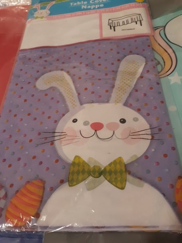 ASSORTED Plastic RECTANGULAR Party TABLECOVERS Tablecloths - Lot of 7 🦄 - Picture 9 of 12