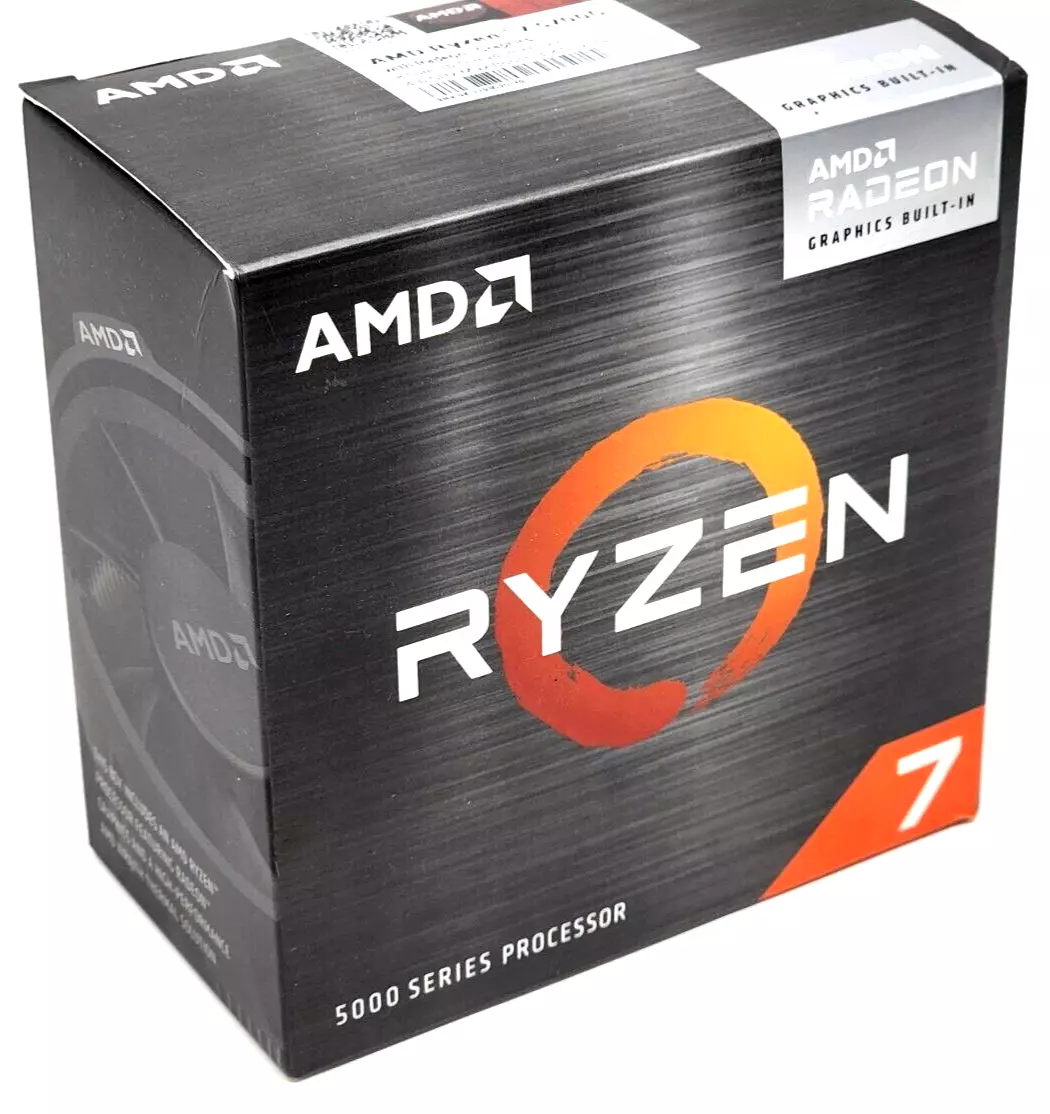 AMD RYZEN 7 5700G 8-Core 16-Thread (Max Boost 4.6 GHz) - 100